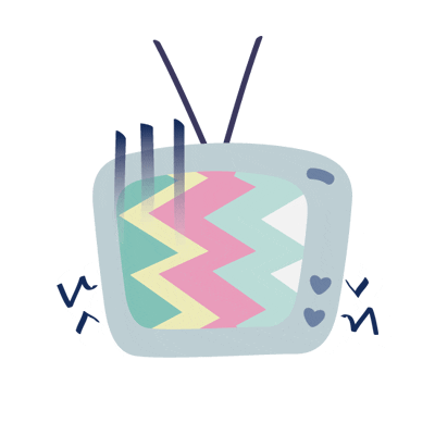 Pastel Tvgirl Sticker