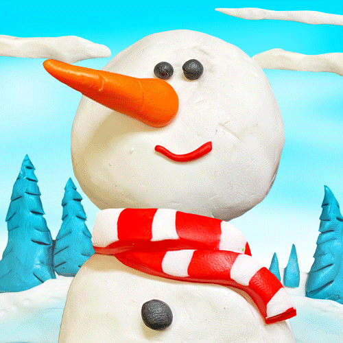 Snow Happy Holidays GIF by GIPHY Studios 2023