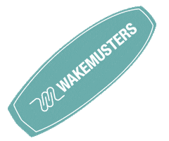 Surf Surfing Sticker by WAKEMUSTERS