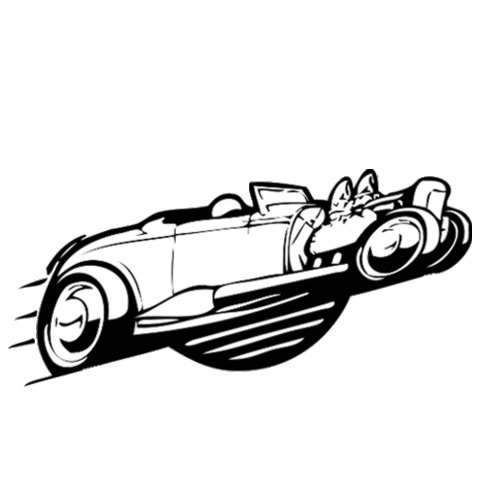 Automocion Naranjo Sticker