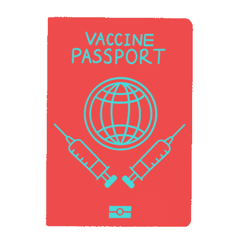 Passport Vaccination Sticker