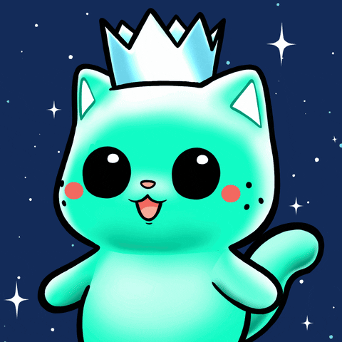 Happy Space Cat GIF by Mochimons