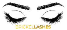 Brickellashes Sticker