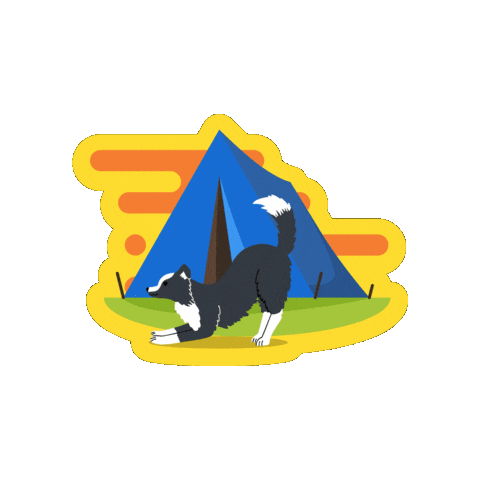 Camping Sticker
