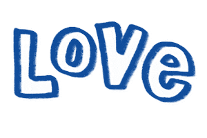 Positivity Love Sticker by Blue Medical Spa