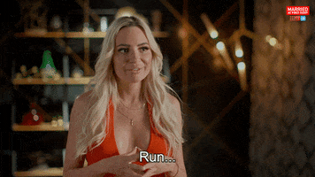 Run Reality GIF by Married At First Sight