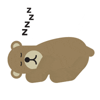Bear Sleeping GIF by ThisisFINLAND