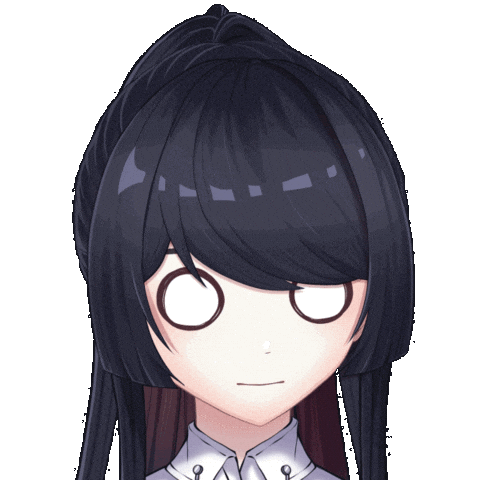 Ponytail Sticker