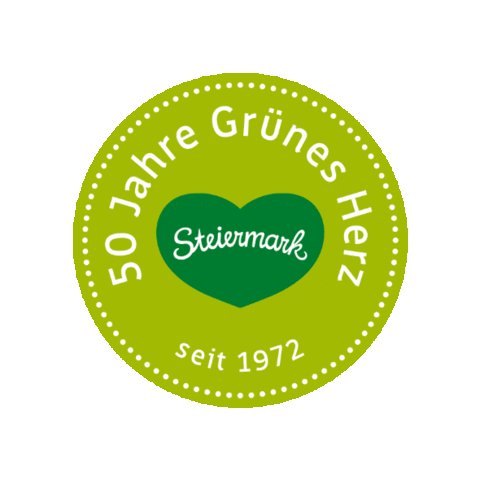 Styria Grünesherz Sticker by Steiermark Tourismus