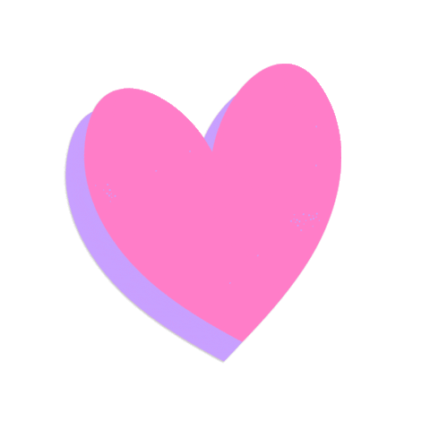 Heart Peace Sticker by Tijdschrift Tina