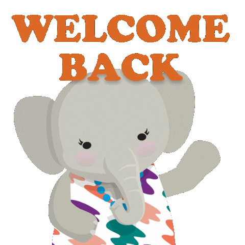 Waving Welcome Back Sticker by Salesforce for iOS & Android | GIPHY