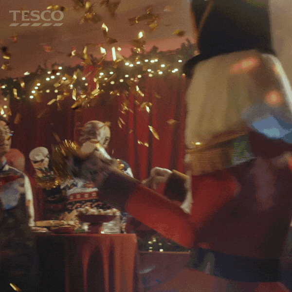 Christmas Snow GIF by Tesco