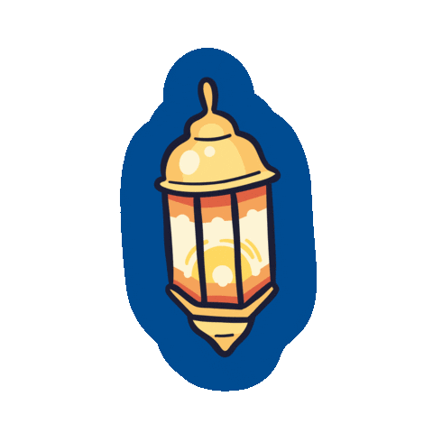 Ramadan Lantern Sticker by moodoodles