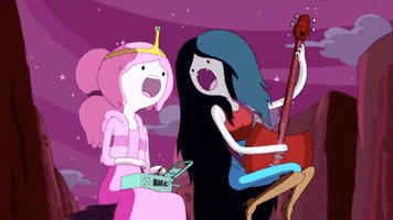 Adventure Time Singing GIF