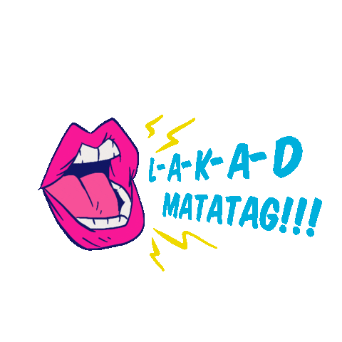 Mouth Filipino Sticker