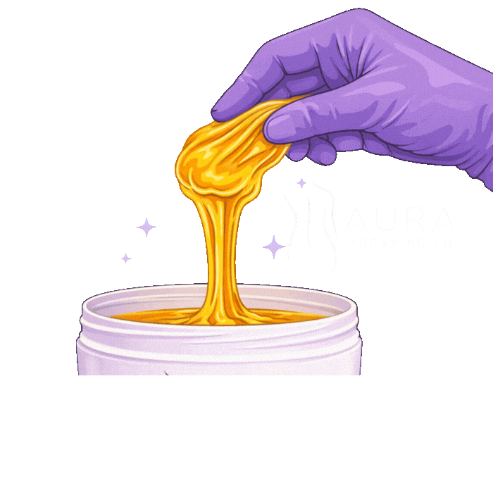 Sugaring Paste Sticker by AuraSugaring