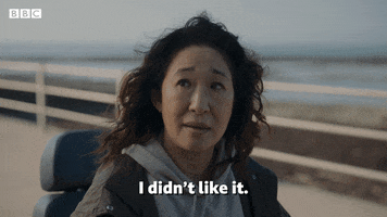 Dont Like It Killing Eve GIF by BBC