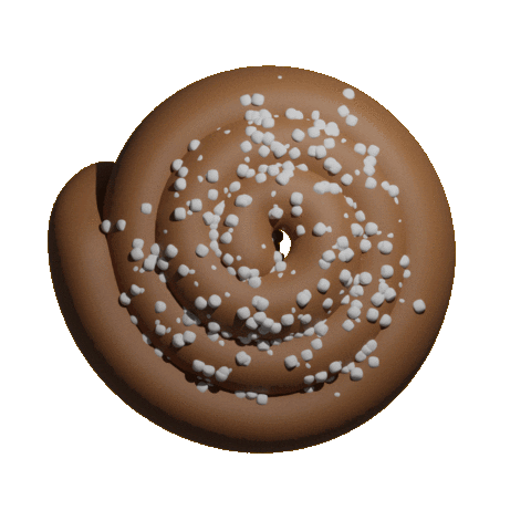 Cinnamon Buns Loop Sticker by Loudly Agency