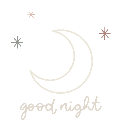 Glow Good Night Sticker by Glück ist...