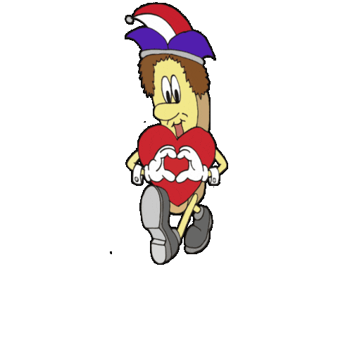 Carnaval Love Sticker by CV De Spekzullekes