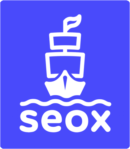 Seox logo brand boat ship GIF