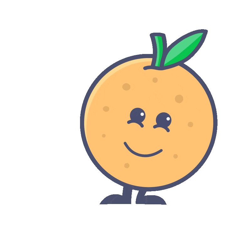 Vegan Fruit Sticker by MOV