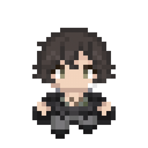 Pixel 8Bit Sticker
