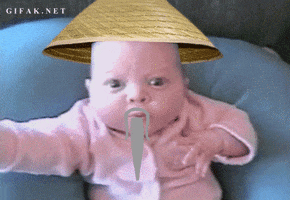 Baby Hats animated GIF