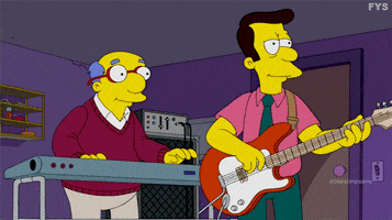 jamming rock and roll GIF