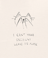 leave me alone cat GIF by hoppip