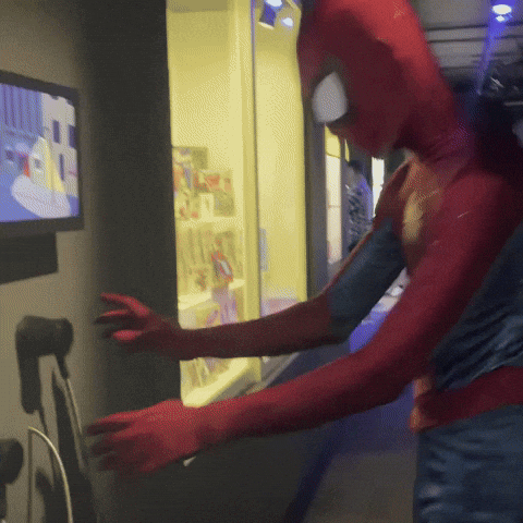 Spiderman Call GIF