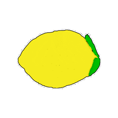 Drawing Lemon Sticker