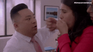 Choking Andrew Phung GIF by Kim's Convenience
