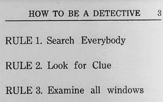 sherlock jr. how to be a detective GIF by Maudit