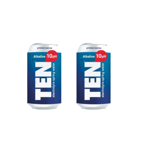 TEN Spring Water Sticker