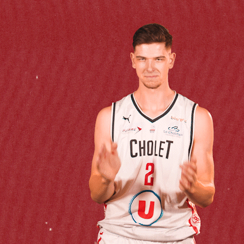 Sport Applause GIF by Cholet Basket