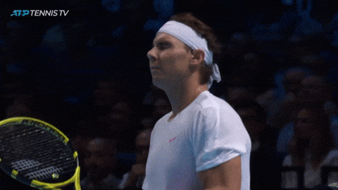 Sad Rafa Nadal GIF by Tennis TV - Find & Share on GIPHY