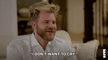 Justin Anderson Crying GIF by E!