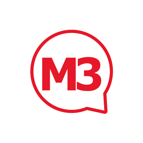 M3 Social Sticker