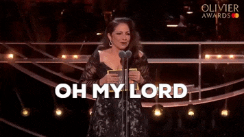 Shocked Olivier Awards GIF by Official London Theatre