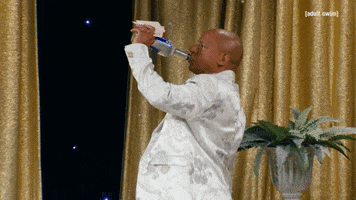 Eric Andre Drinking GIF by Adult Swim