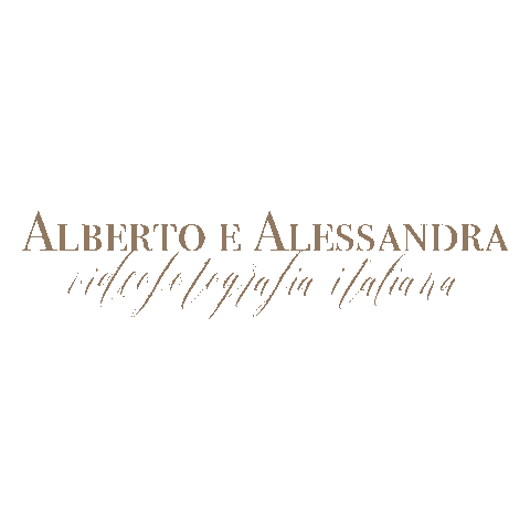 Alberto & Alessandra Sticker