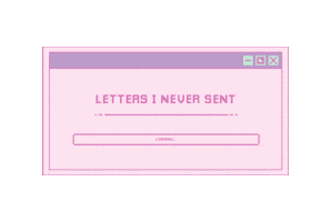 Letters I Never Sent Sticker by Sarah Barrios