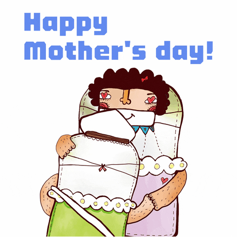 Mother Happy Mothers Day GIF by chimoz