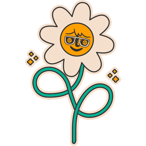 Flower Sticker by PhotoDay
