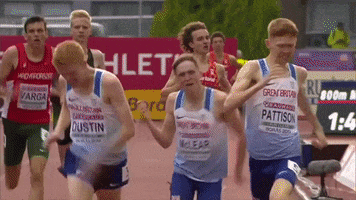 Great Britain Running GIF by European Athletics