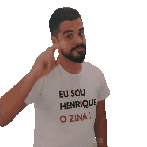 Eu sou Henrique, o Zina! Sticker