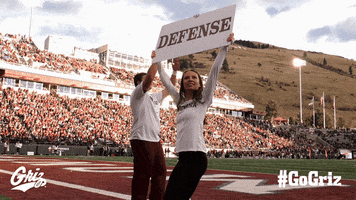 Excited Pump Up GIF by Montana Grizzlies