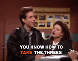 Seindfeld Threes GIF