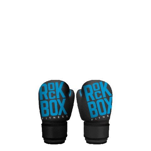 Rock And Roll Fighting Sticker by RockBox Fitness